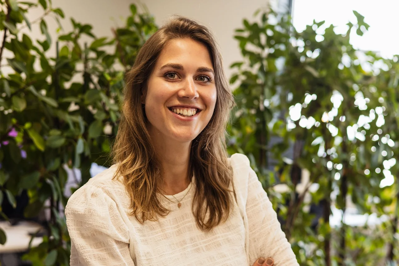 Hannah Kistemaker, Consultant Innovatie, Duurzaamheid en Personeelsregelingen.