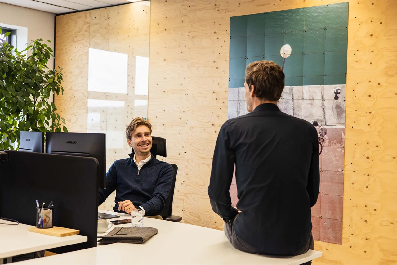 Jetze Bergsma en Joost Jansma - Consultants Duurzaamheid.