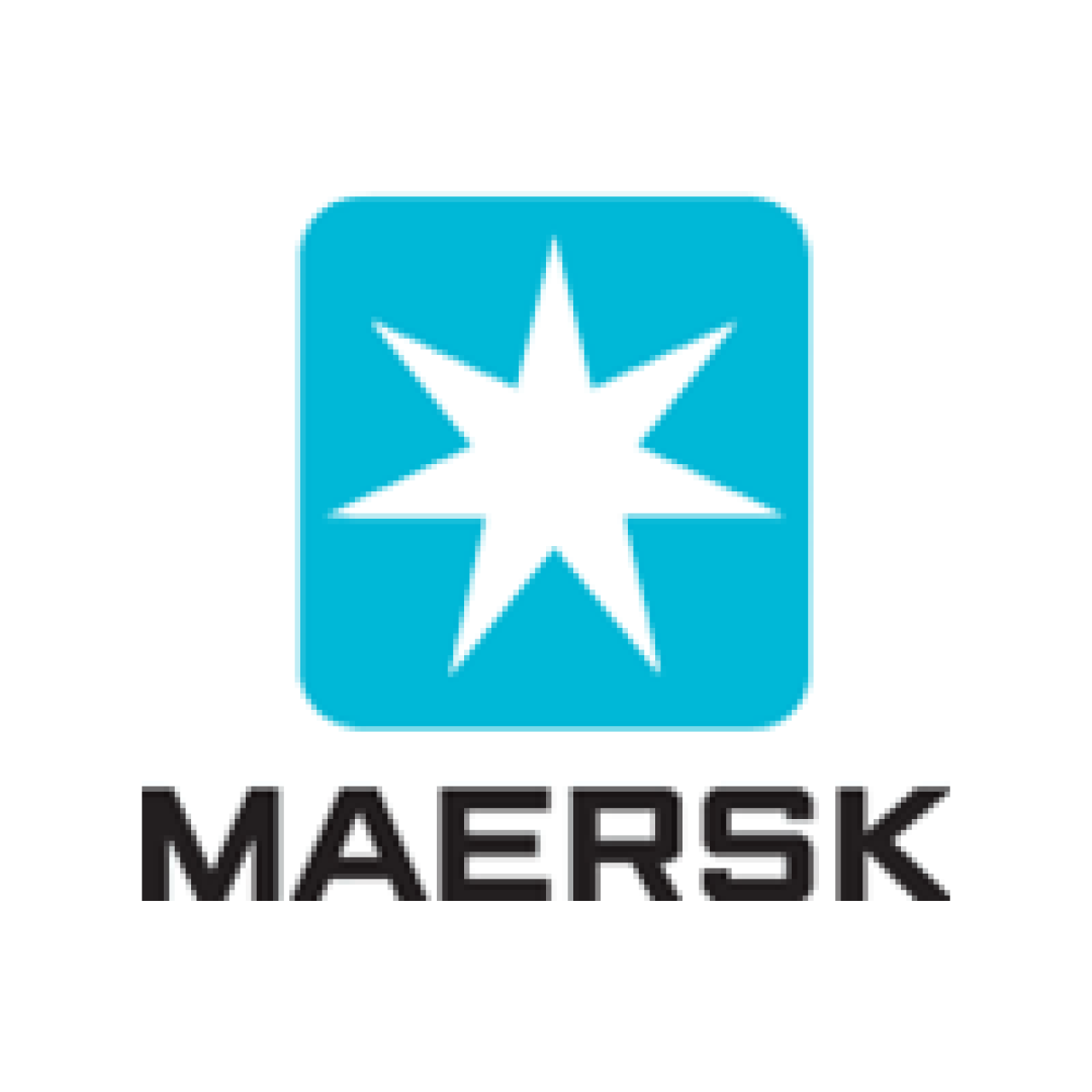 Maersk logo.